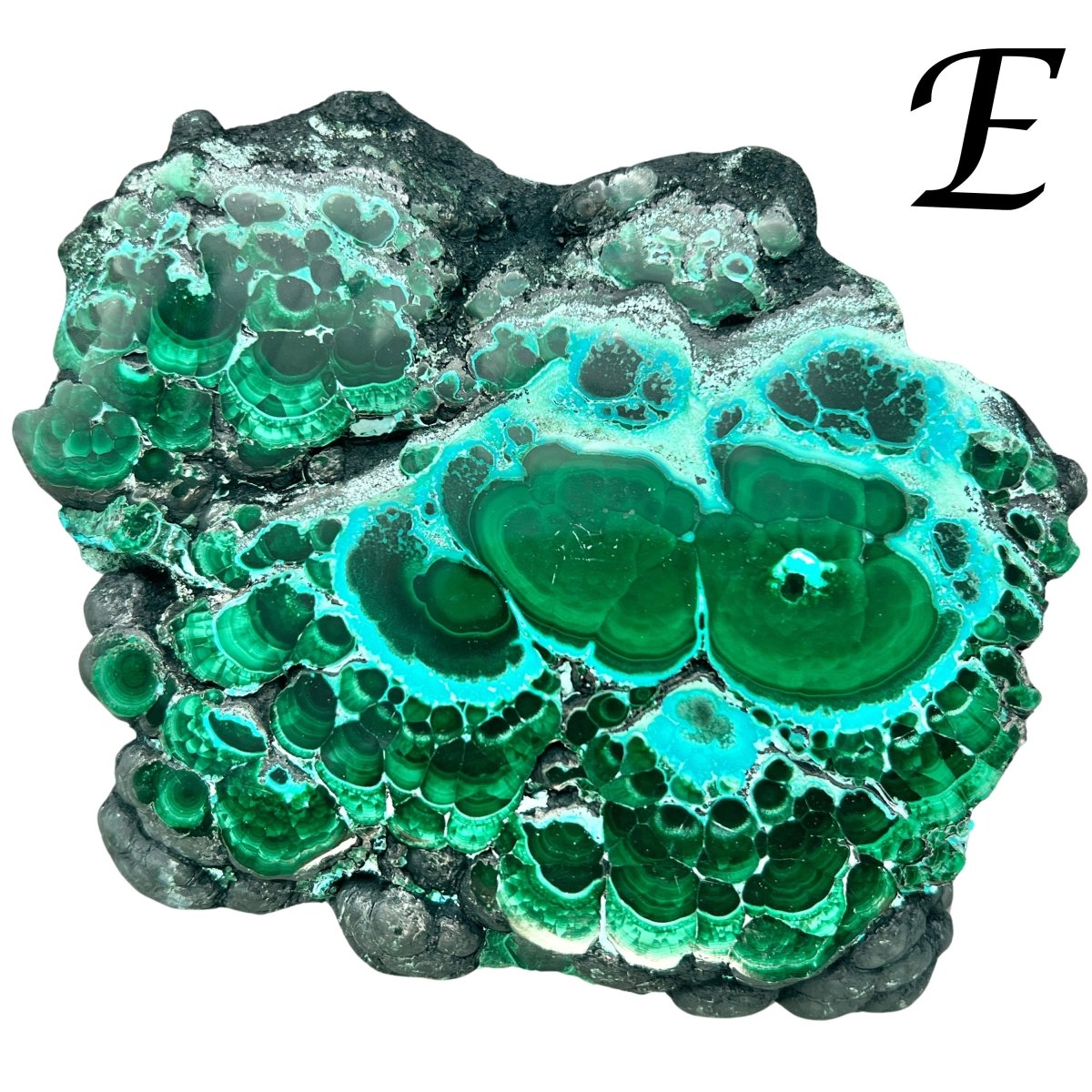 Malachite with Chrysocolla Slab Bulk Wholesale Crystals Minerals Gemstones