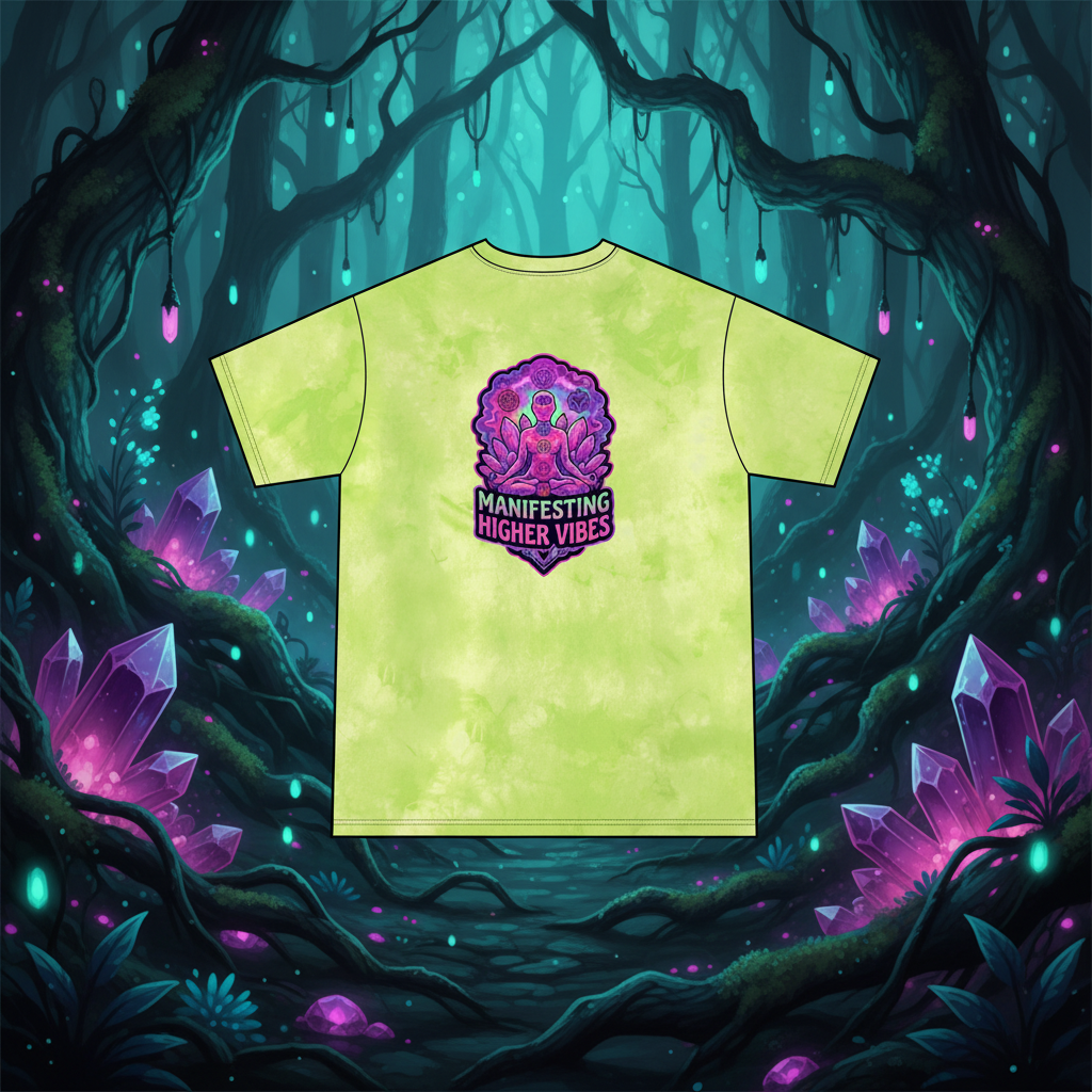 Manifest In Color Tee - Back Flat Serpent
