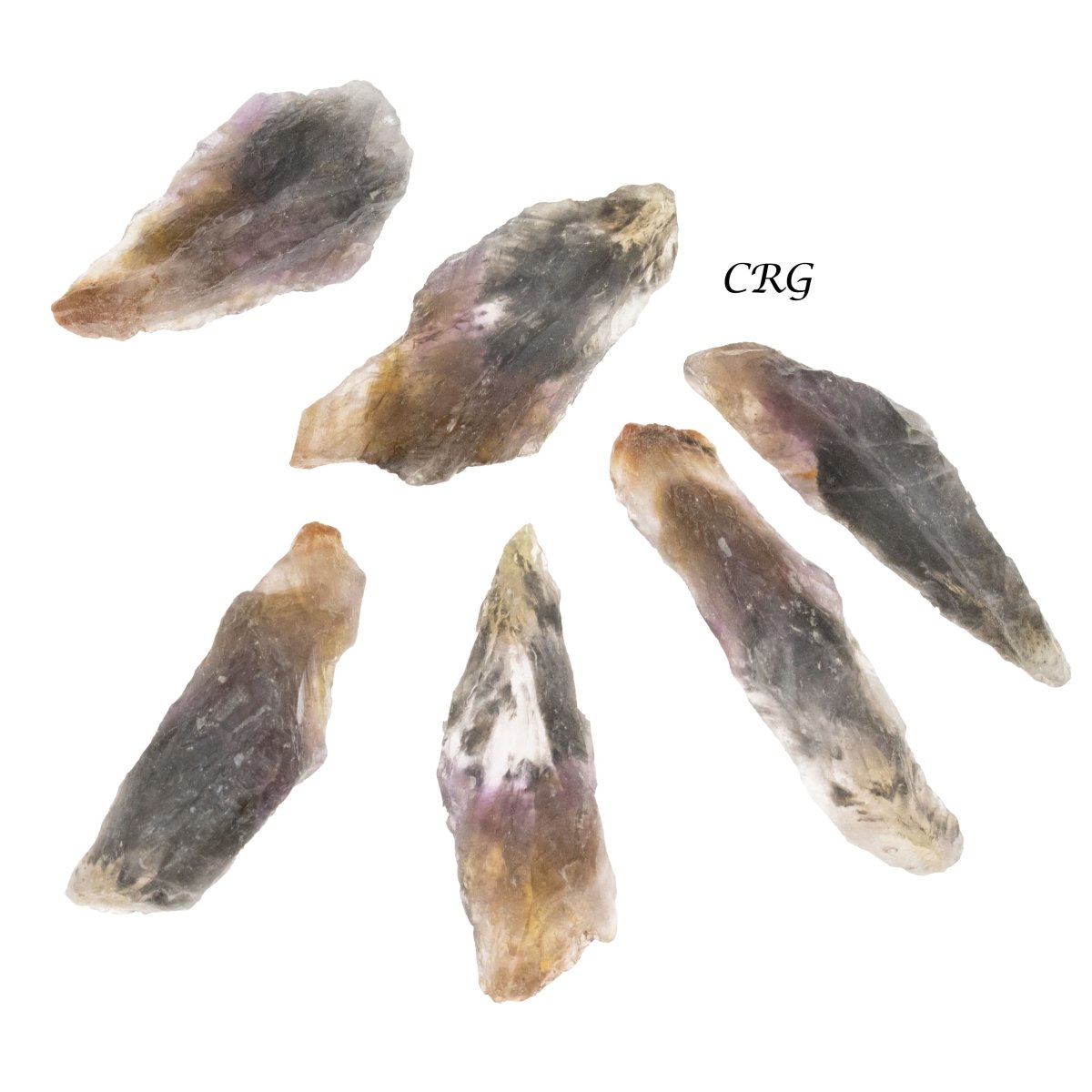 Melody Raw Stone Points (Super 7) (1 Pound) Size 2 to 4 Inches Bulk Wholesale Lot Crystal Minerals