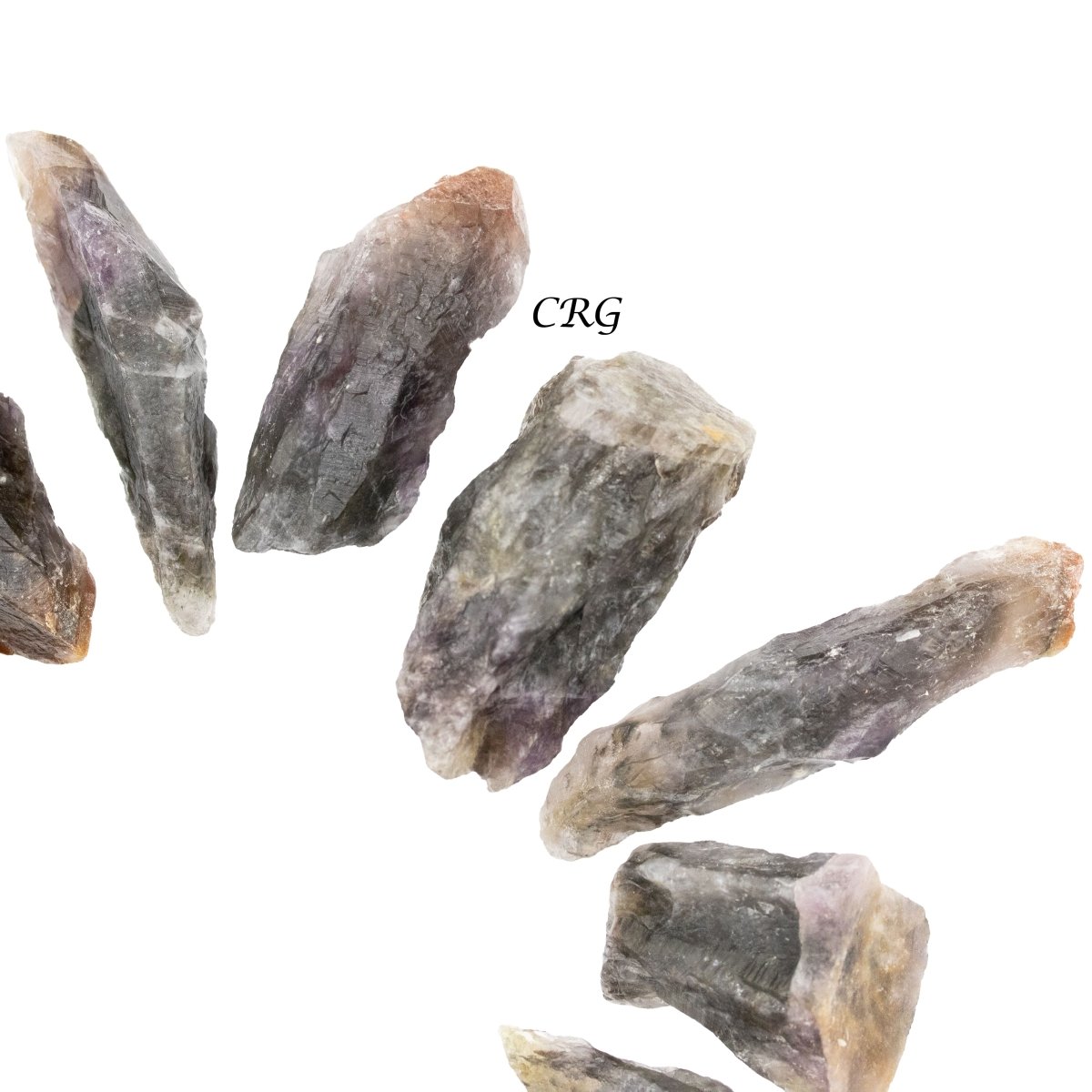 Melody Raw Stone Points (Super 7) (1 Pound) Size 2 to 4 Inches Bulk Wholesale Lot Crystal Minerals