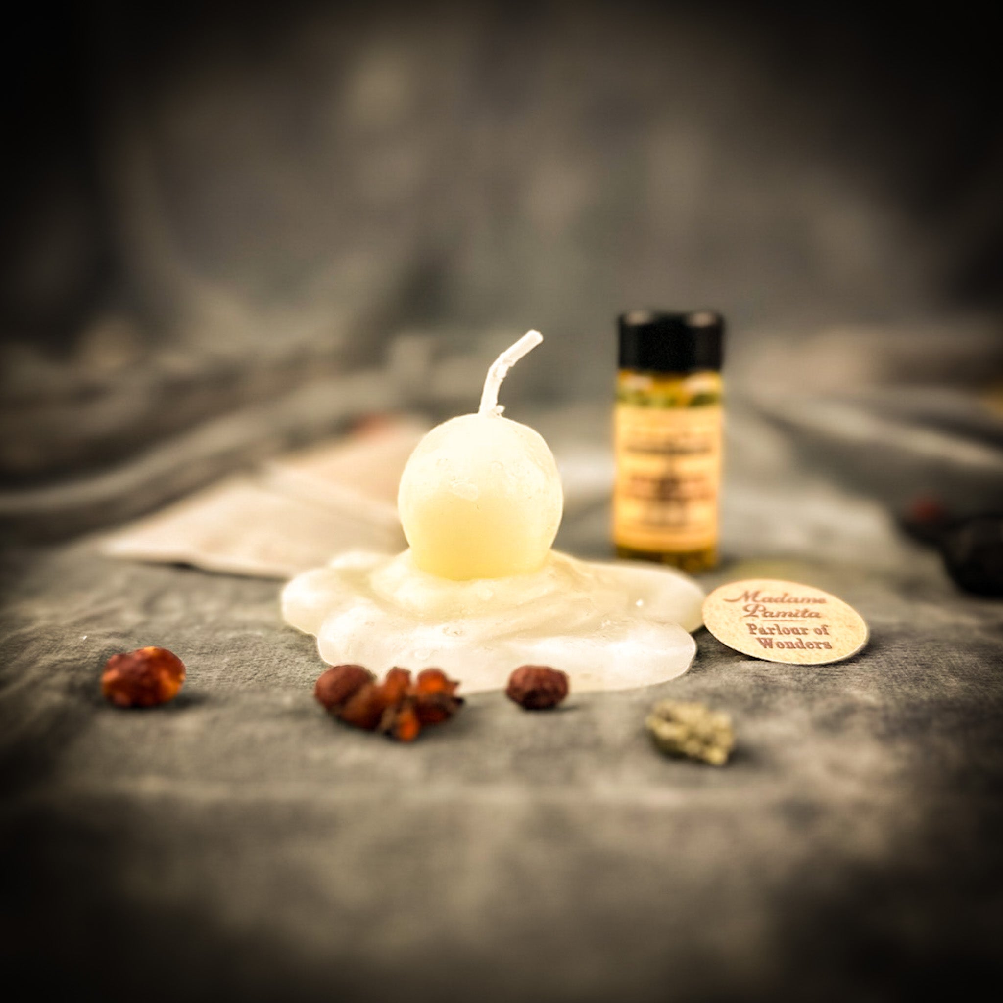 Melting Snowman Cleansing Candle Spell Kit - Release & Transformation Magic