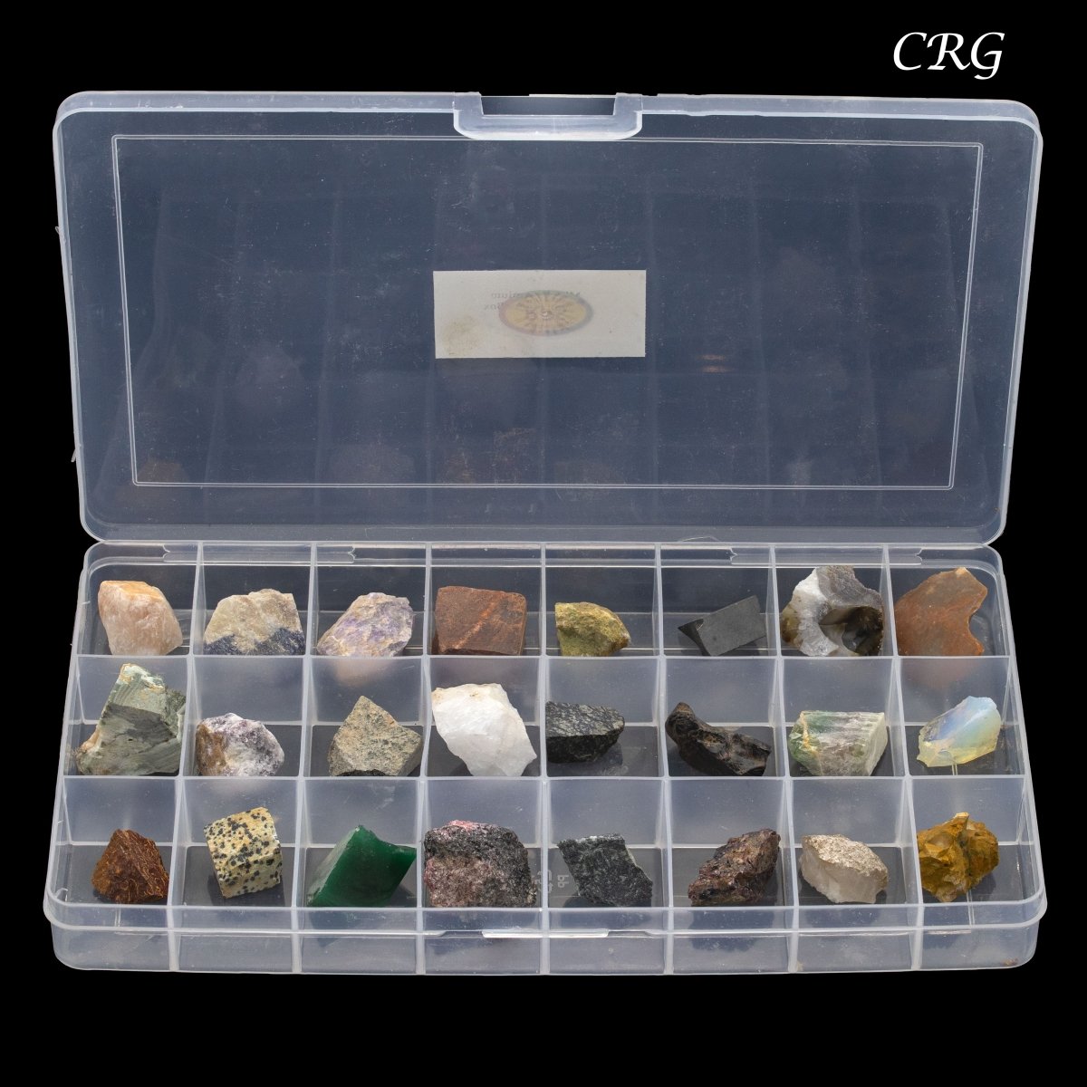 Mix Premium Rough Gemstone Flat (24 Pieces) Size 1 to 1.5 Inches Wholesale Crystal Assortment