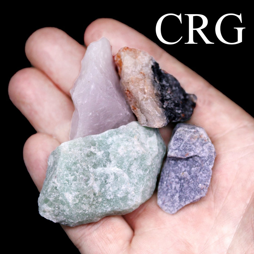 Mixed Crystal Rough (1 Kilogram) Size 20 to 40 mm Bulk Wholesale Lot Gemstone Minerals