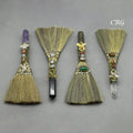 Mixed Gemstone Broom Wand 1 qty