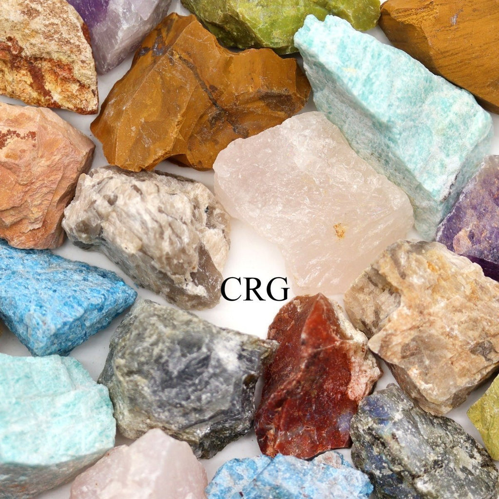 Rough Gemstone Mix from Madagascar Bulk Wholesale Lot (1 to 1.5 inch)