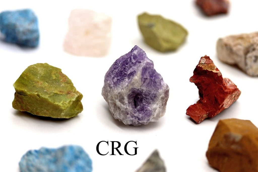 Rough Gemstone Mix from Madagascar Bulk Wholesale Lot (1 to 1.5 inch)