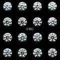 Moissanite Diamond (1 Piece) Size 6.3 to 6.5 mm Clear Faceted Crystal