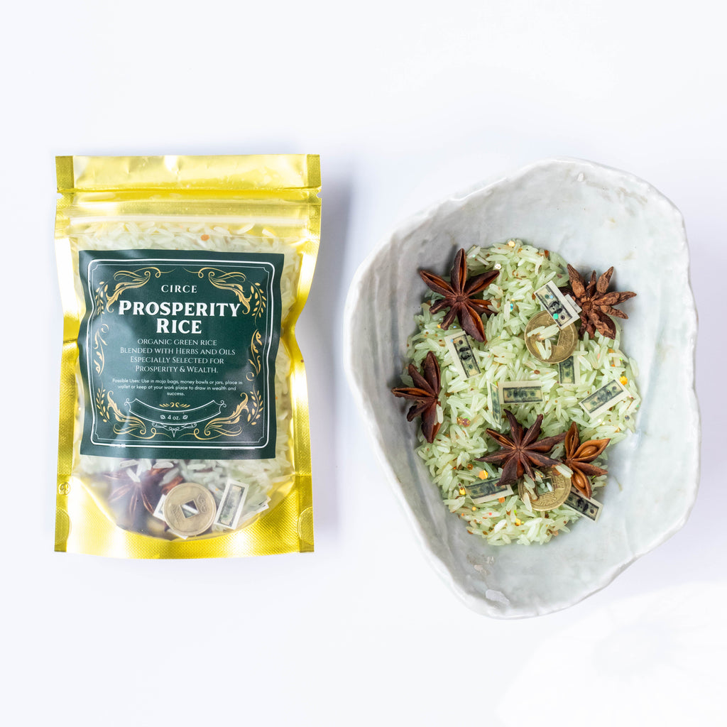 Prosperity Rice – 4 oz Money Altar & Mojo Bag Herb