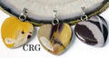Mookaite Heart Pendant with Silver Plated Bail (1 To 1.5 Inches) (1 Piece) (INJD)