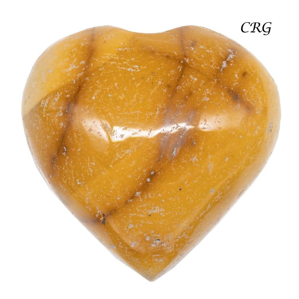 Mookaite Puffy Heart 1 to 1.5 inch (1 Piece)