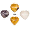 Mookaite Puffy Heart 1 to 1.5 inch (1 Piece)