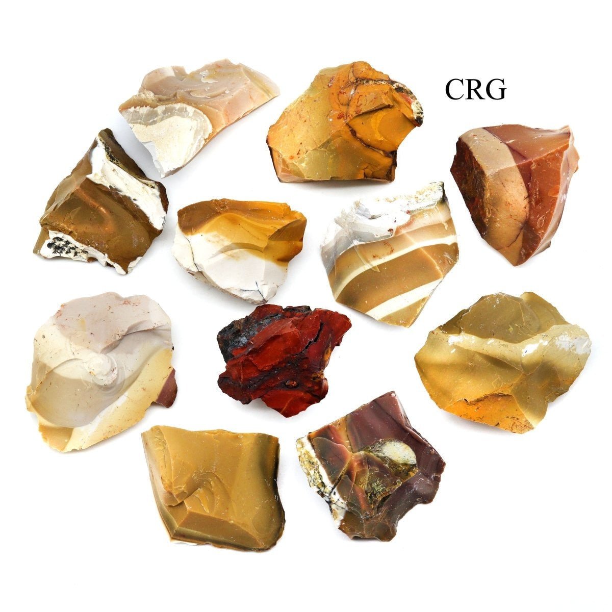 Mookaite Rough (Size 1 to 2 Inches) Bulk Wholesale Raw Crystals Minerals Gemstones