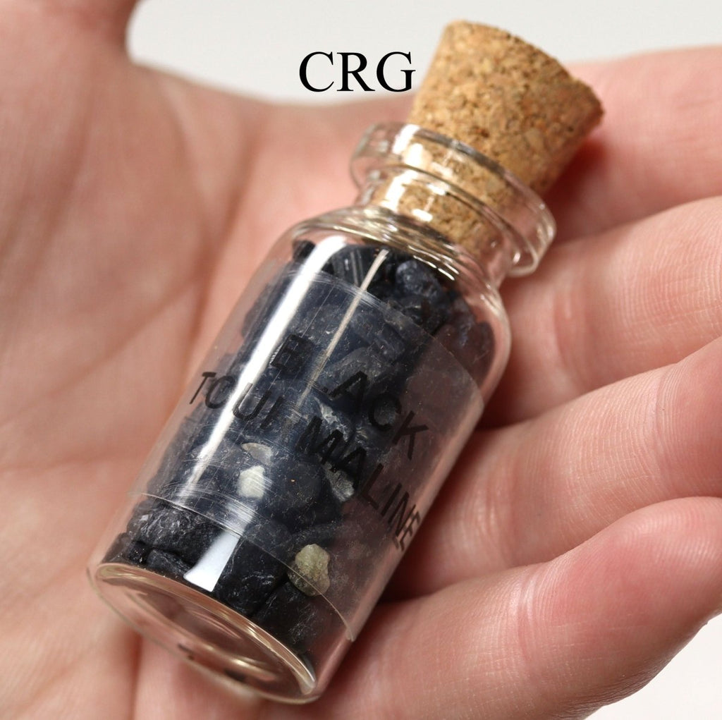 MOON SET - Assorted Gemstone Chip Bottles / 15 PC Set