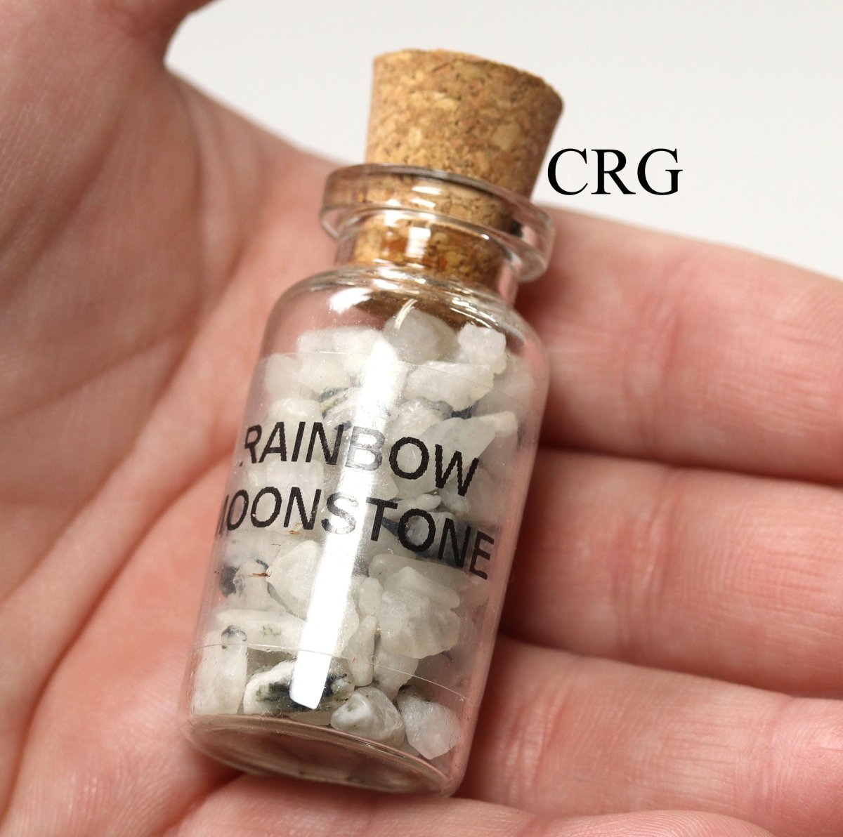 MOON SET - Assorted Gemstone Chip Bottles / 15 PC Set