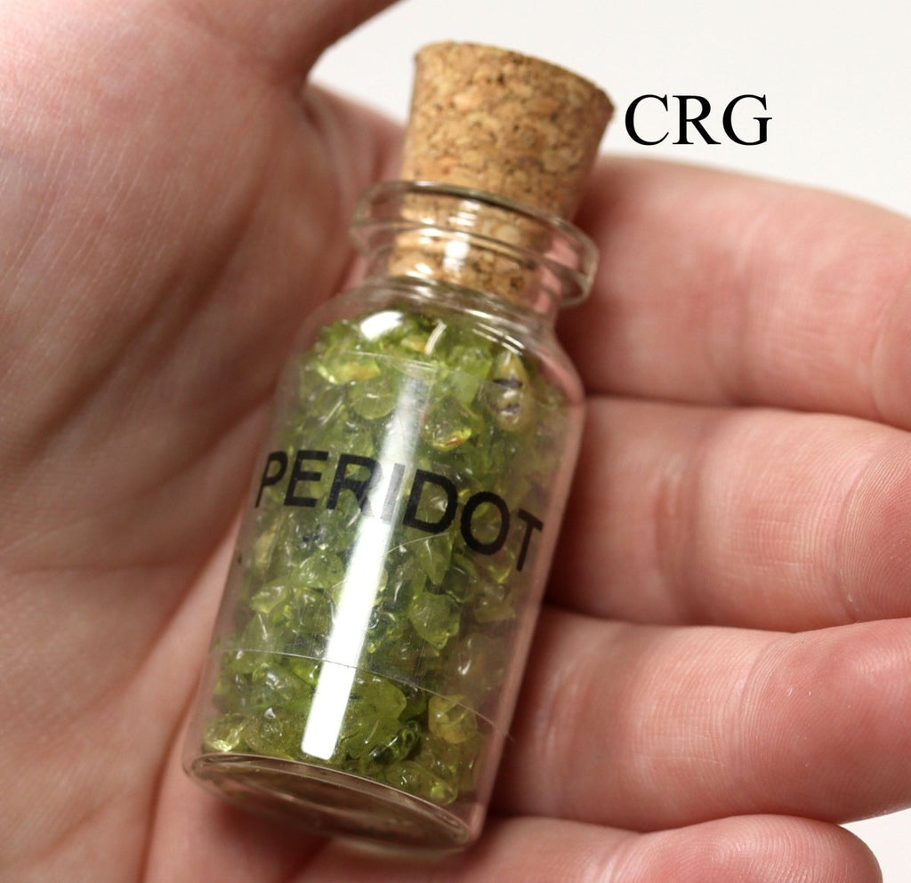 MOON SET - Assorted Gemstone Chip Bottles / 15 PC Set