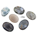 Moss Agate Cabochons (75 Grams) Mixed Sizes Bulk Wholesale Lot Crystal Minerals