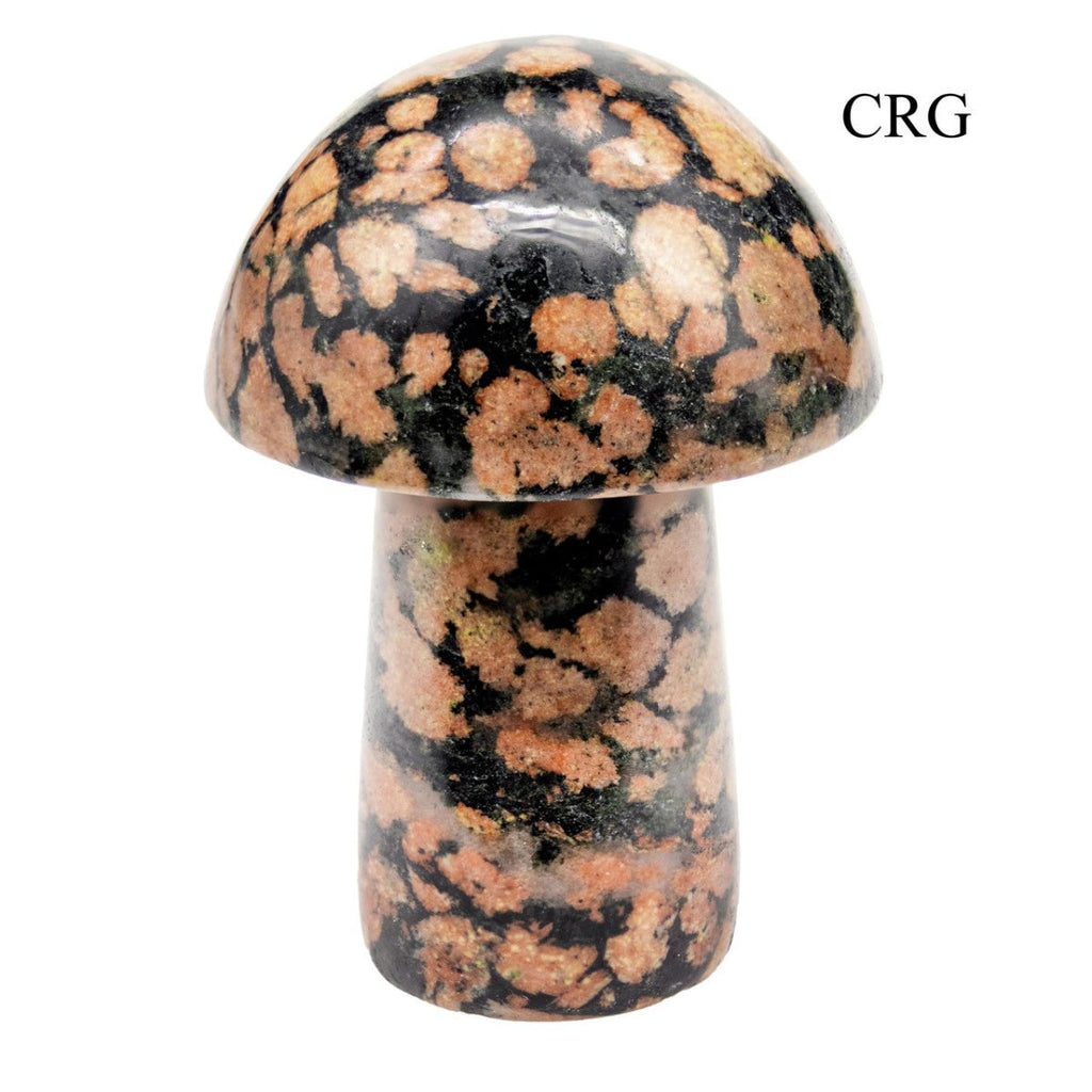 Mushroom Gemstones (4 Pieces) Size 1 to 2 Inches Crystal Gemstone Shapes