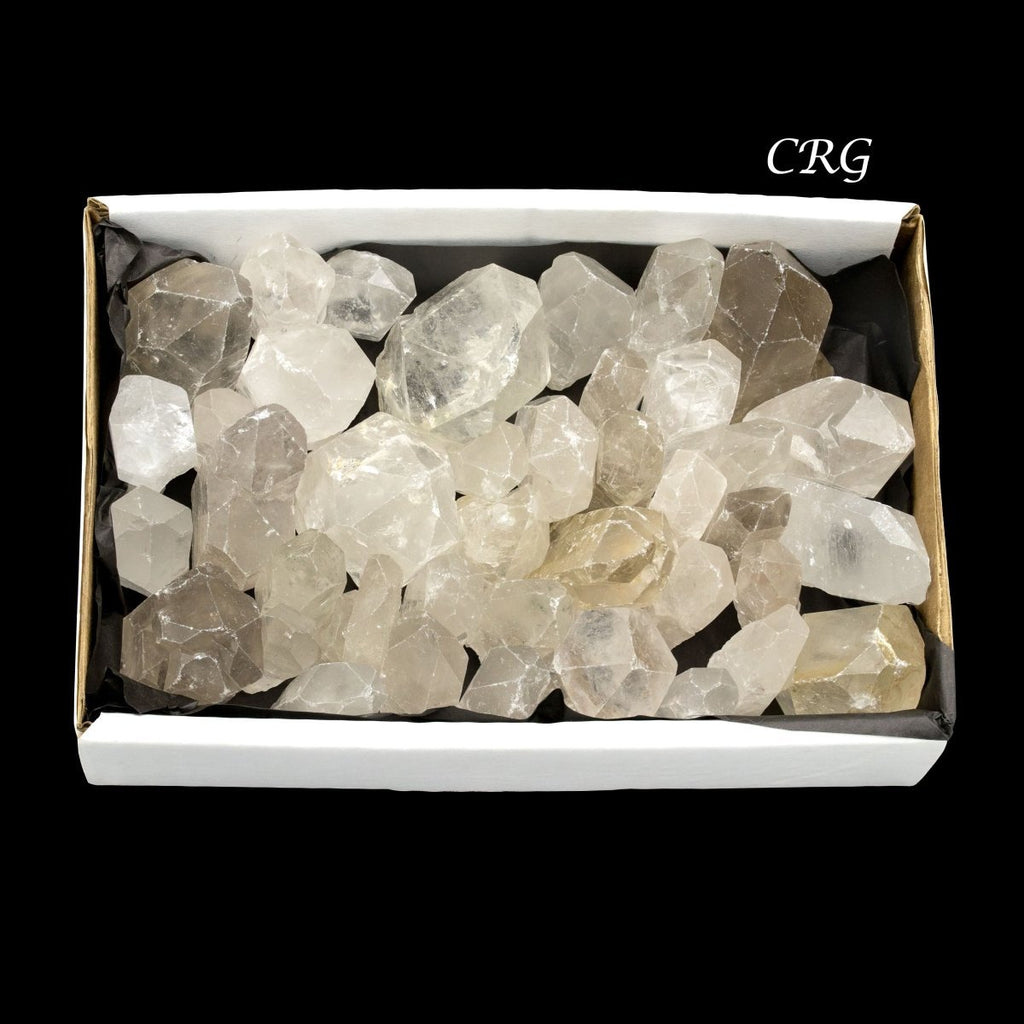 Natural Quartz Points Brazil (1 Flat) Size 1.5 to 2 In