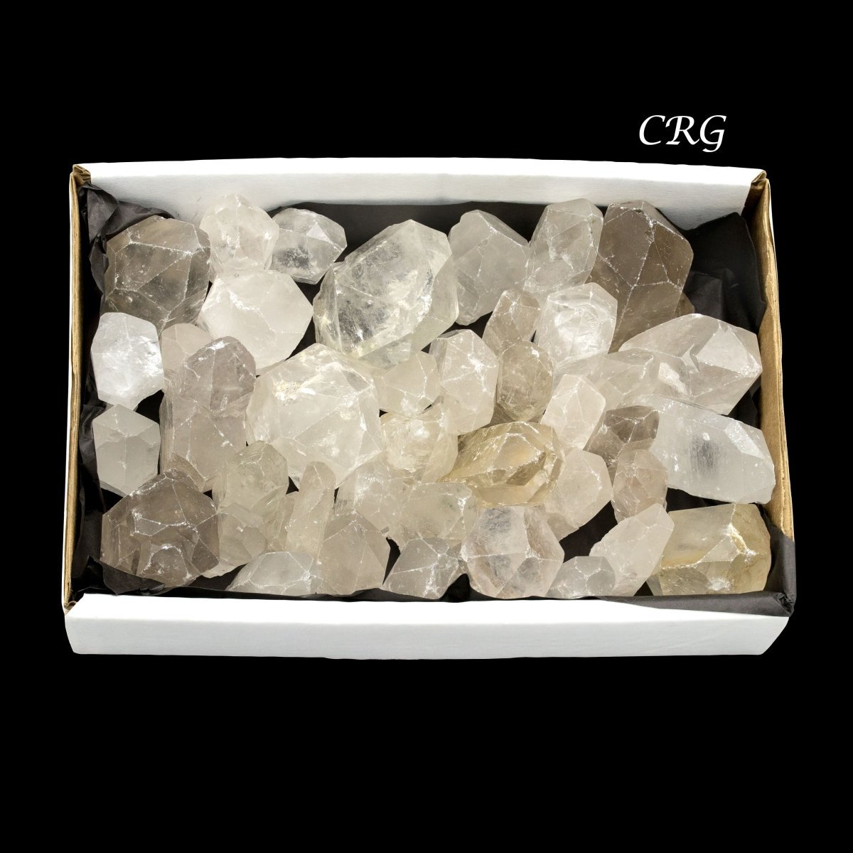 Natural Quartz Points Brazil (1 Flat) Size 1.5 to 2 In