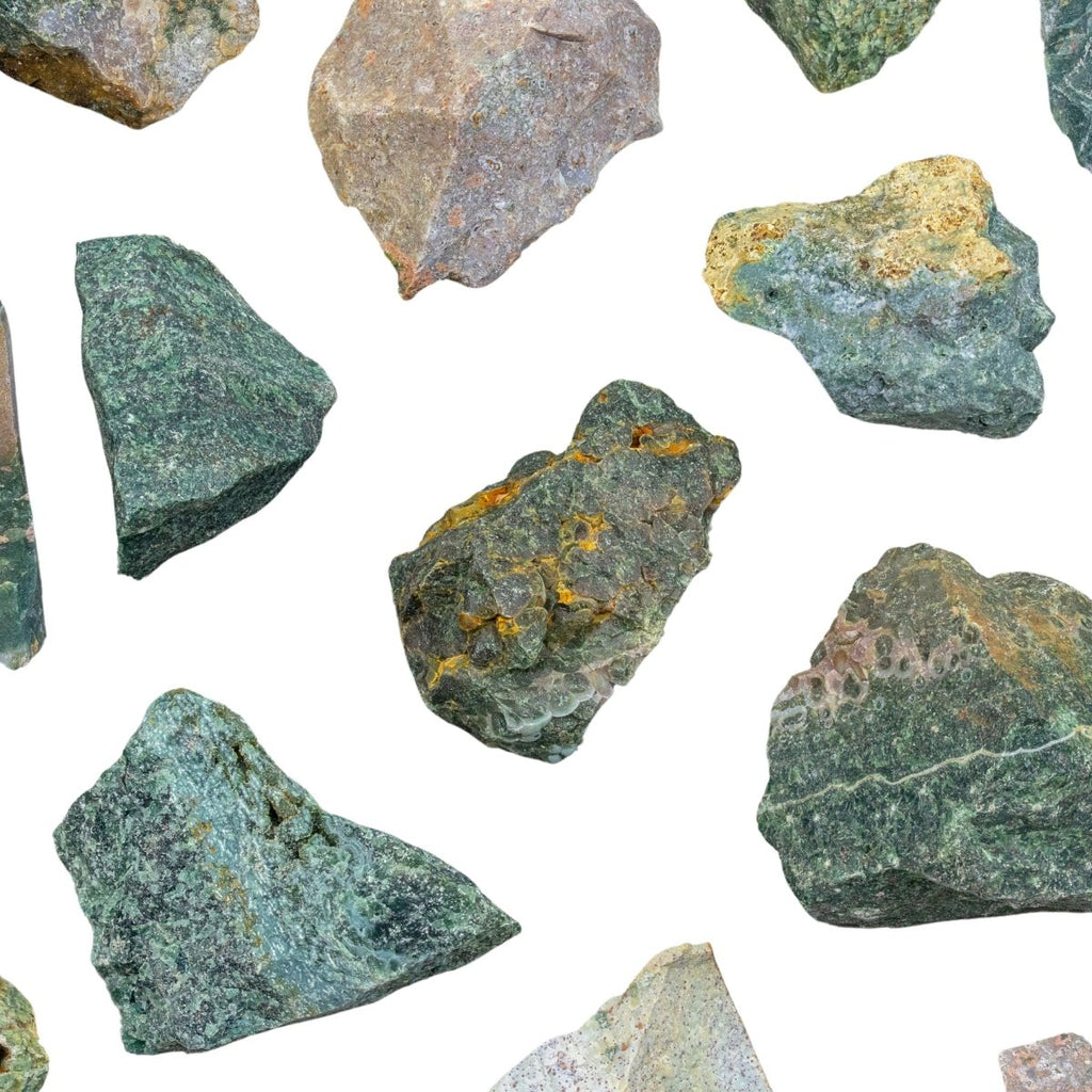 Ocean Jasper Rough (Size 1 To 2 Inches) Wholesale Raw Crystals Minerals Gemstones