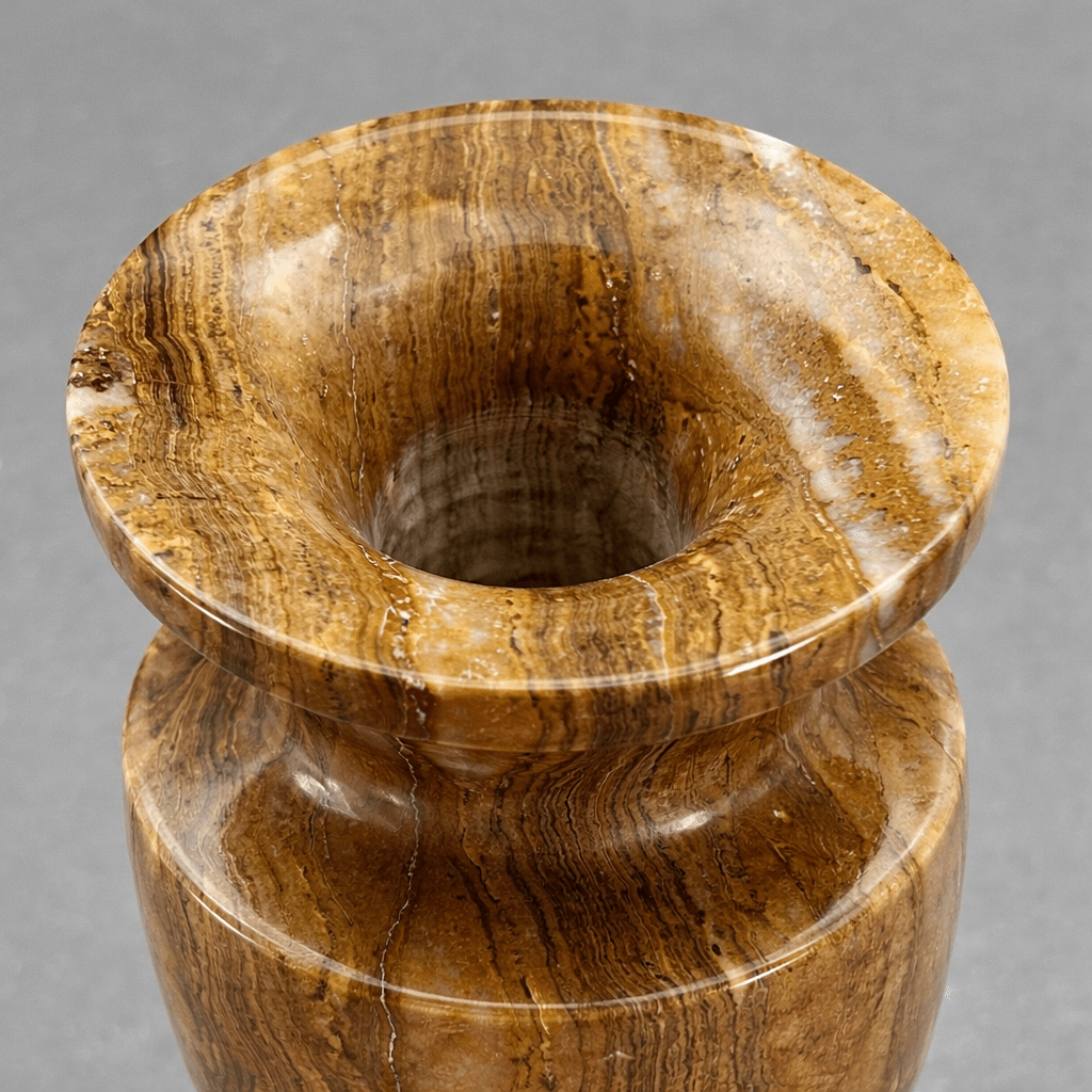 Onyx Candle Vase (6 Inches) Gemstone Home Decor