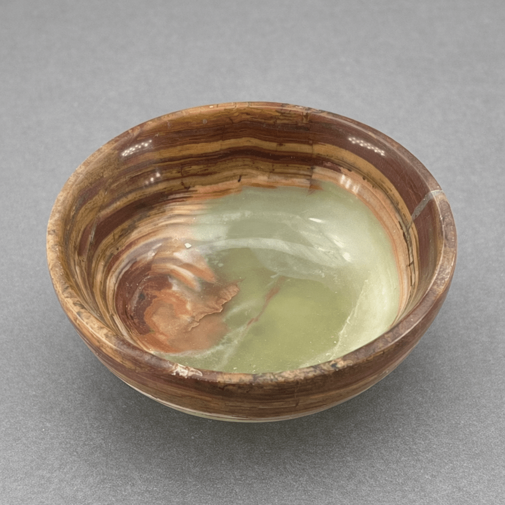 Onyx Round Bowl (4 inches) Gemstone Home Decor