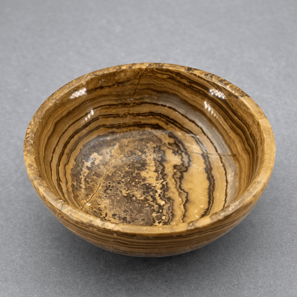 Onyx Round Bowl (4 inches) Gemstone Home Decor