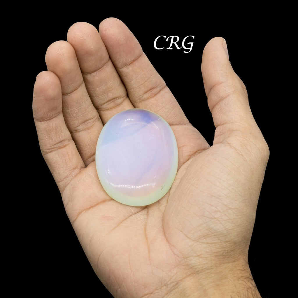 Opalite Palm Stone (2 Inches) (1 Pc) Polished Crystal Worry Stone