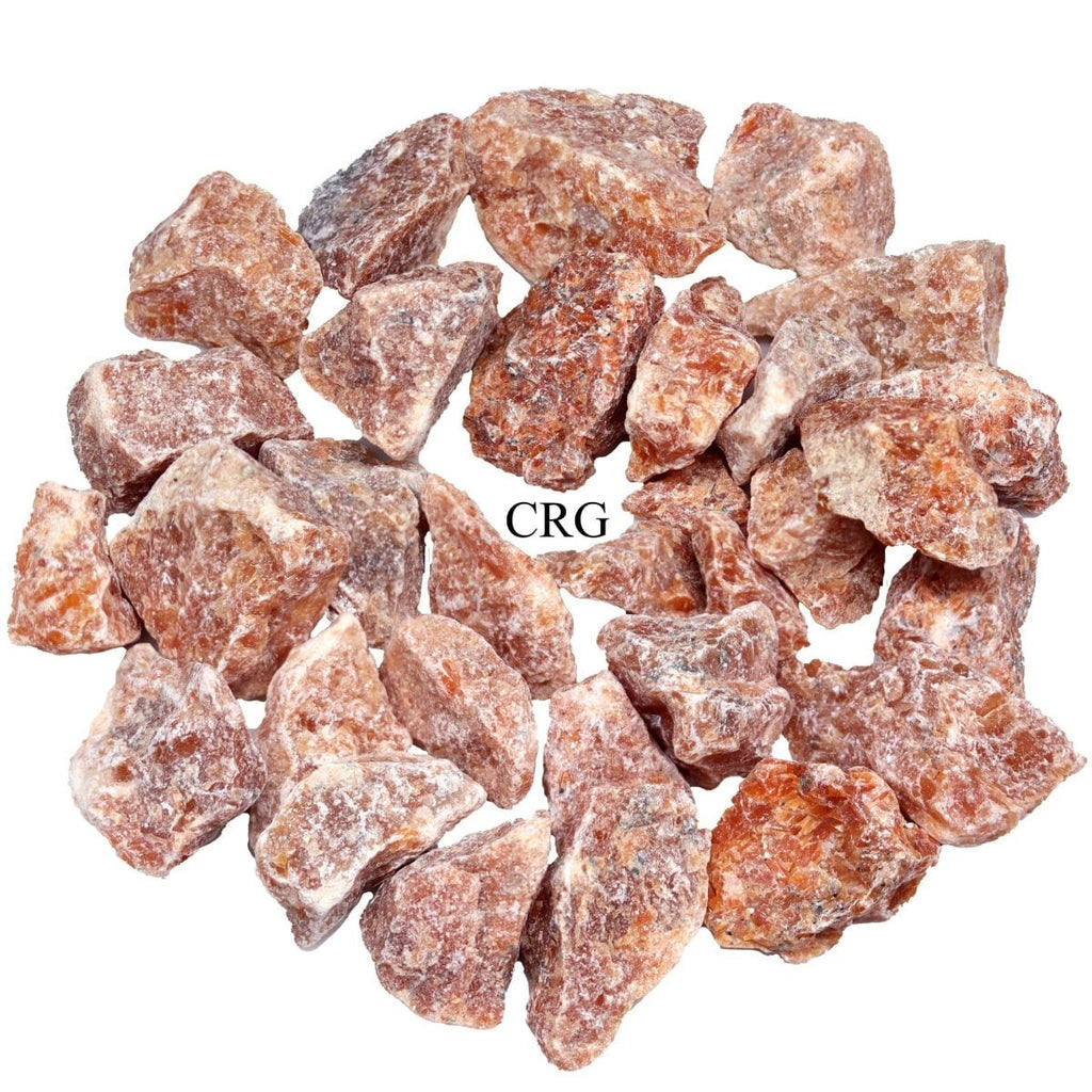 Orange Orchid Calcite Rough (Size 20 to 40 mm) Wholesale Raw Crystals Minerals Gemstones