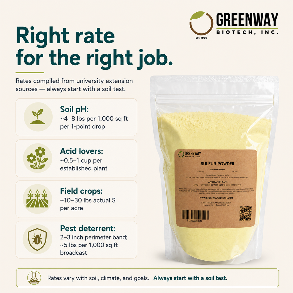 Organic Elemental Sulfur Powder