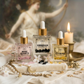 Gemstone Body Oil Discovery Set — 3-Piece Crystal-Infused Oil Sampler (Rose Quartz, Citrine, Obsidian)