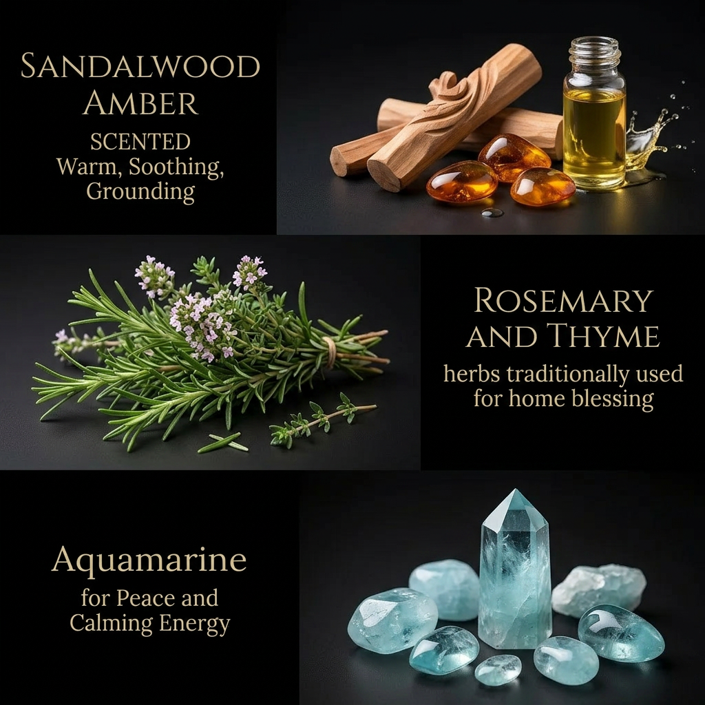 Home Blessing Candle — 8‑oz Harmony & Protection