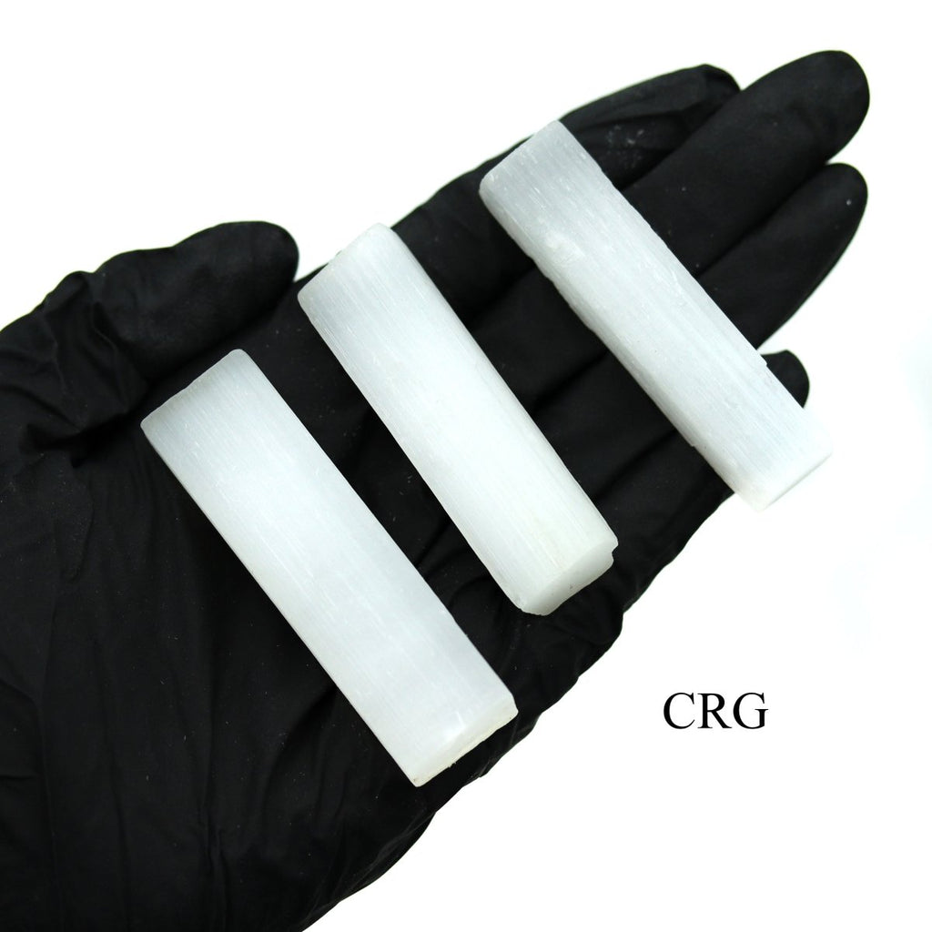PACK OF 10 - Thick Selenite Sticklettes / 2"-3"