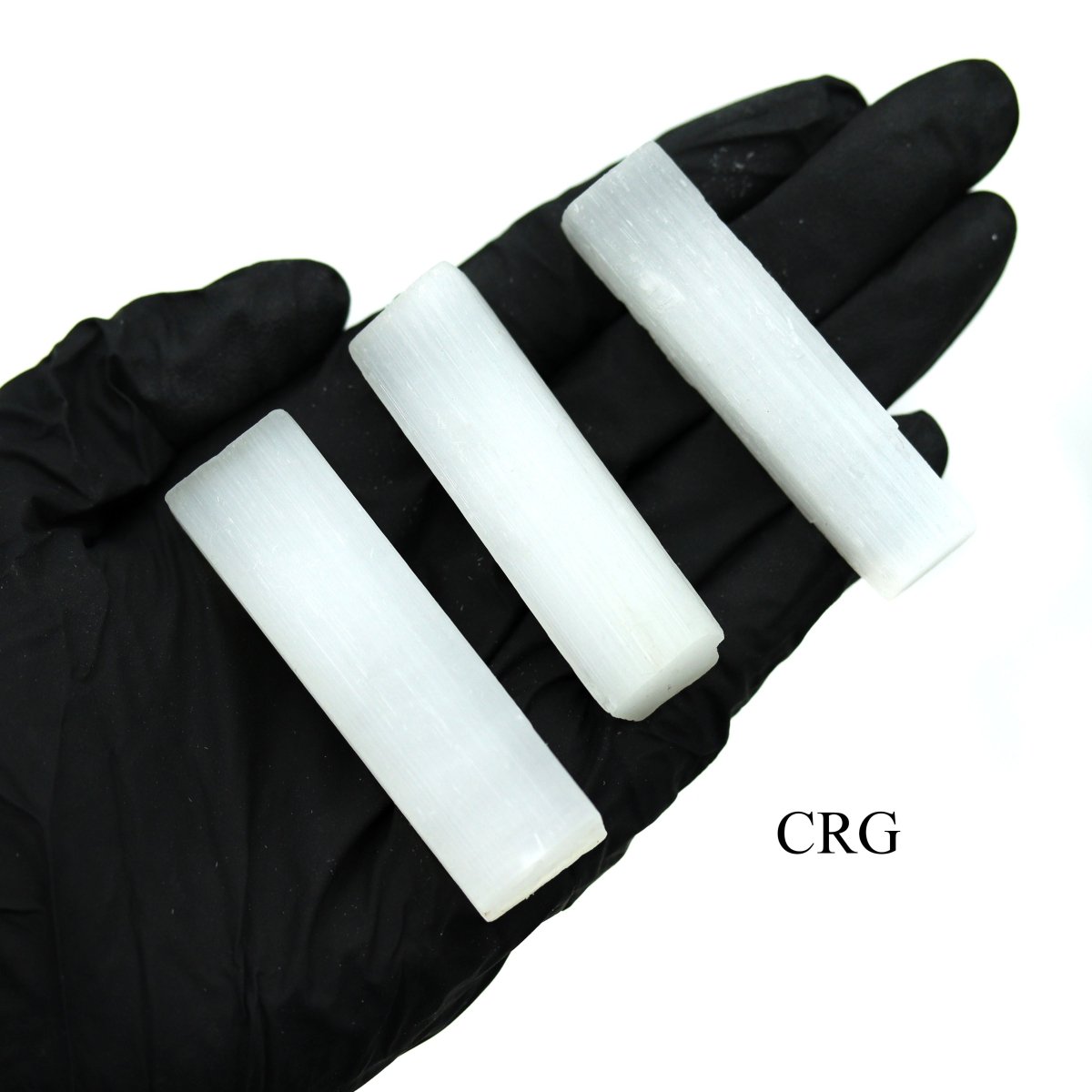 PACK OF 10 - Thick Selenite Sticklettes / 2"-3"