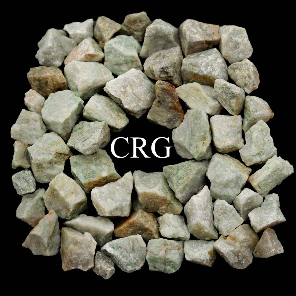 Light Green Aventurine Rough (Size 25 to 40 mm) Bulk Wholesale Lot Crystals Minerals