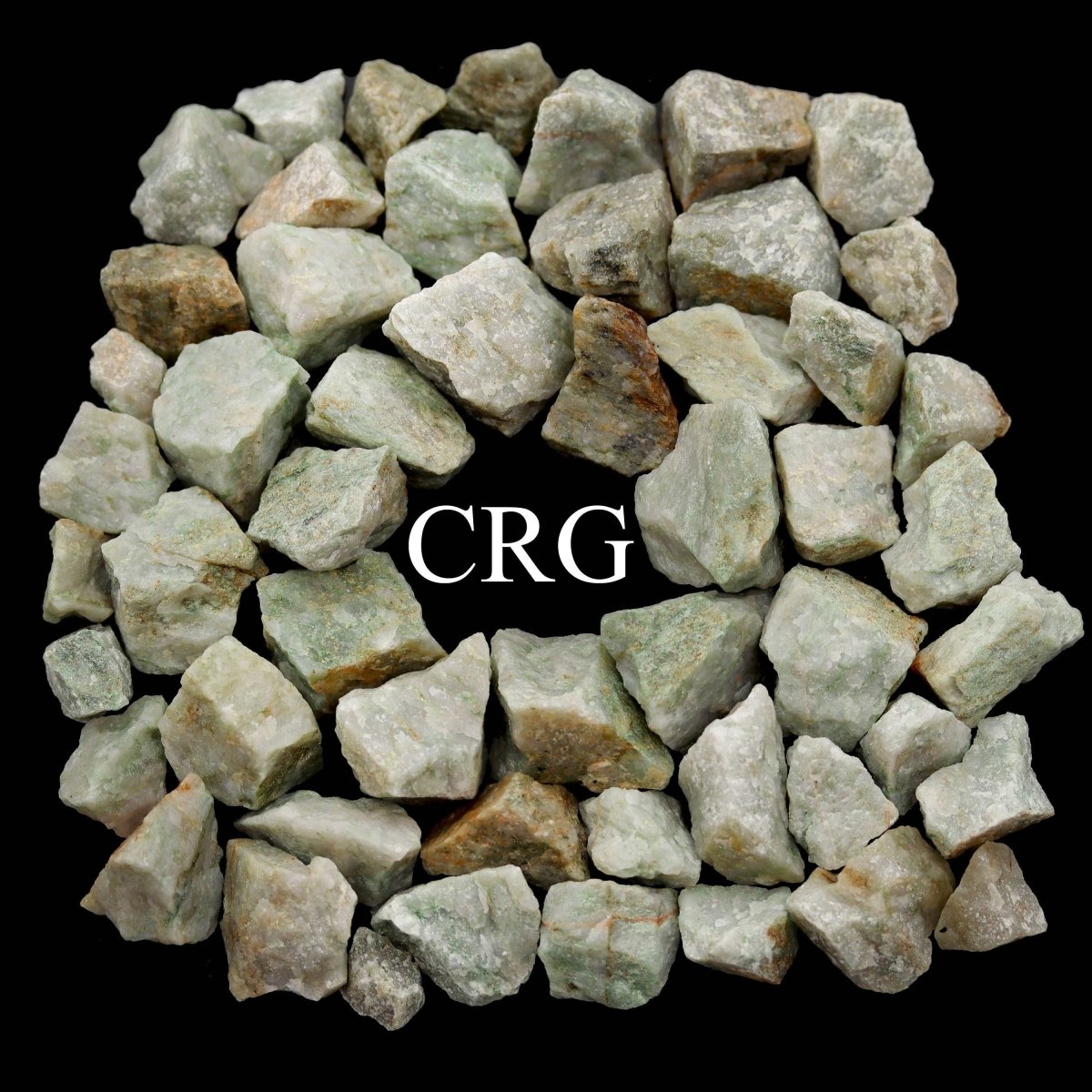 Light Green Aventurine Rough (Size 25 to 40 mm) Bulk Wholesale Lot Crystals Minerals