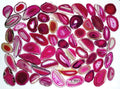 Pink Agate Slice Size #1 (2.5 To 3.5 Inches) (1 Piece)