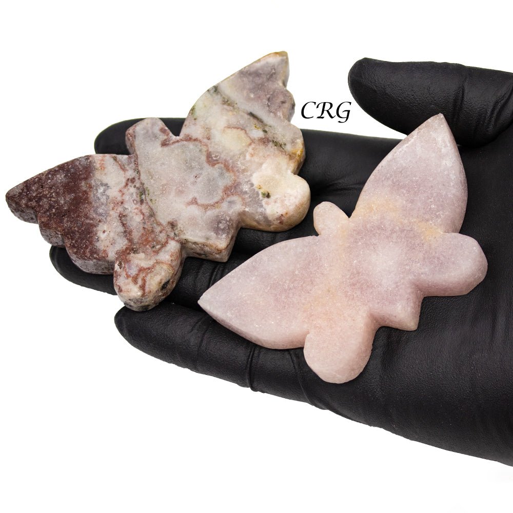 Pink Amethyst Butterflies / 4-8" AVG - 1 KILO LOT