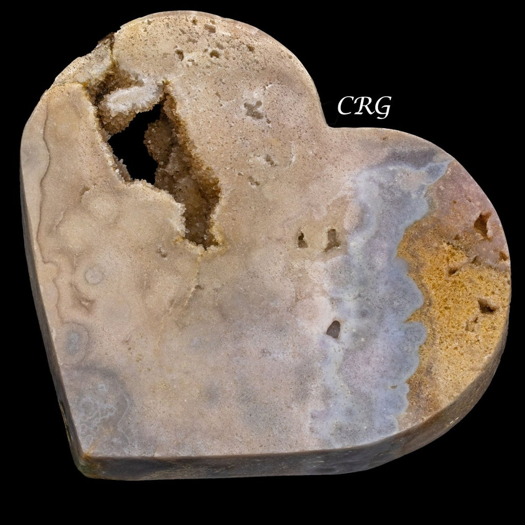 Pink Amethyst Hearts (1 Kilogram) Size 2 to 5 Inches Large Crystal Gemstone Shape