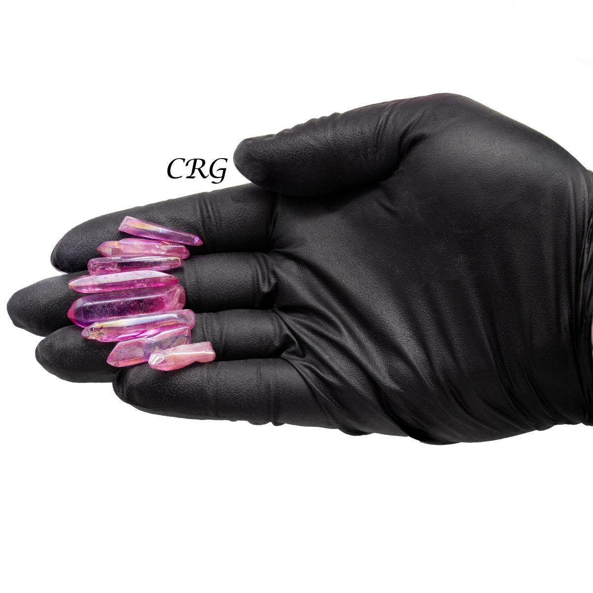 Pink Aura Quartz Points (1 Pound) Size 1 to 2 Inches Bulk Wholesale Lot Crystal Minerals