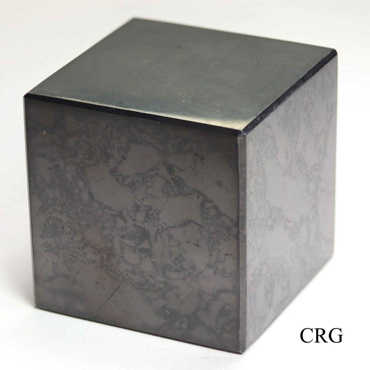 Polished Russian Shungite Cube 6 cm - Qty. 1