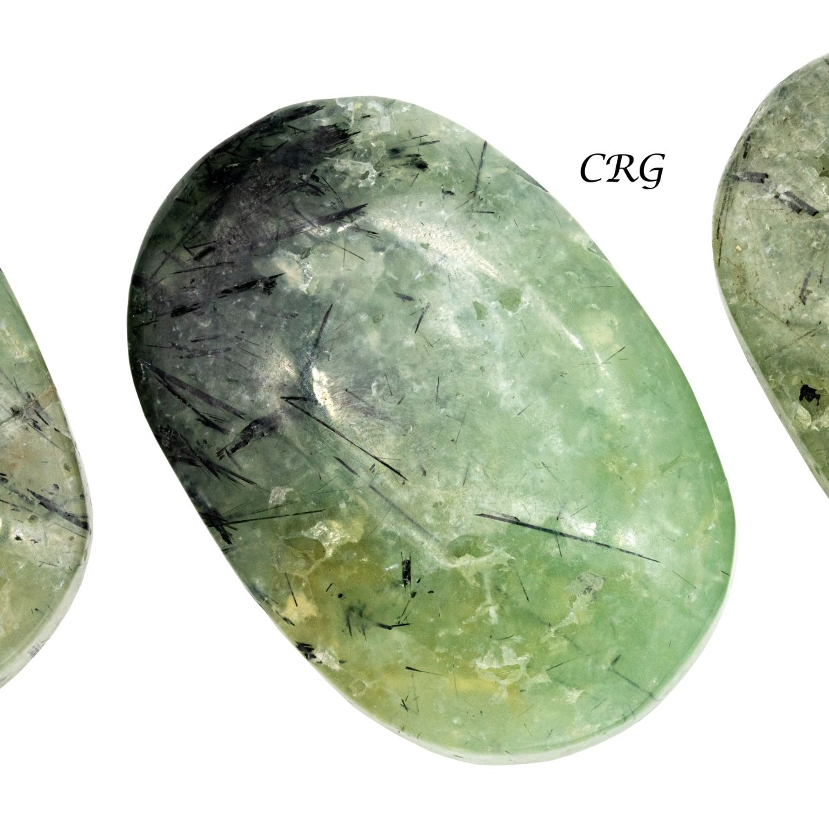 Prehnite Gallet Palm Stones 2 Inches (1 Pound)