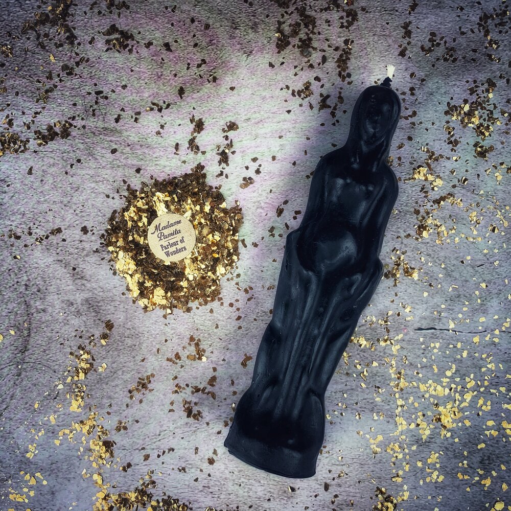 Female Figural Candle Spell Kit - Sympathetic Magic & Personal Power