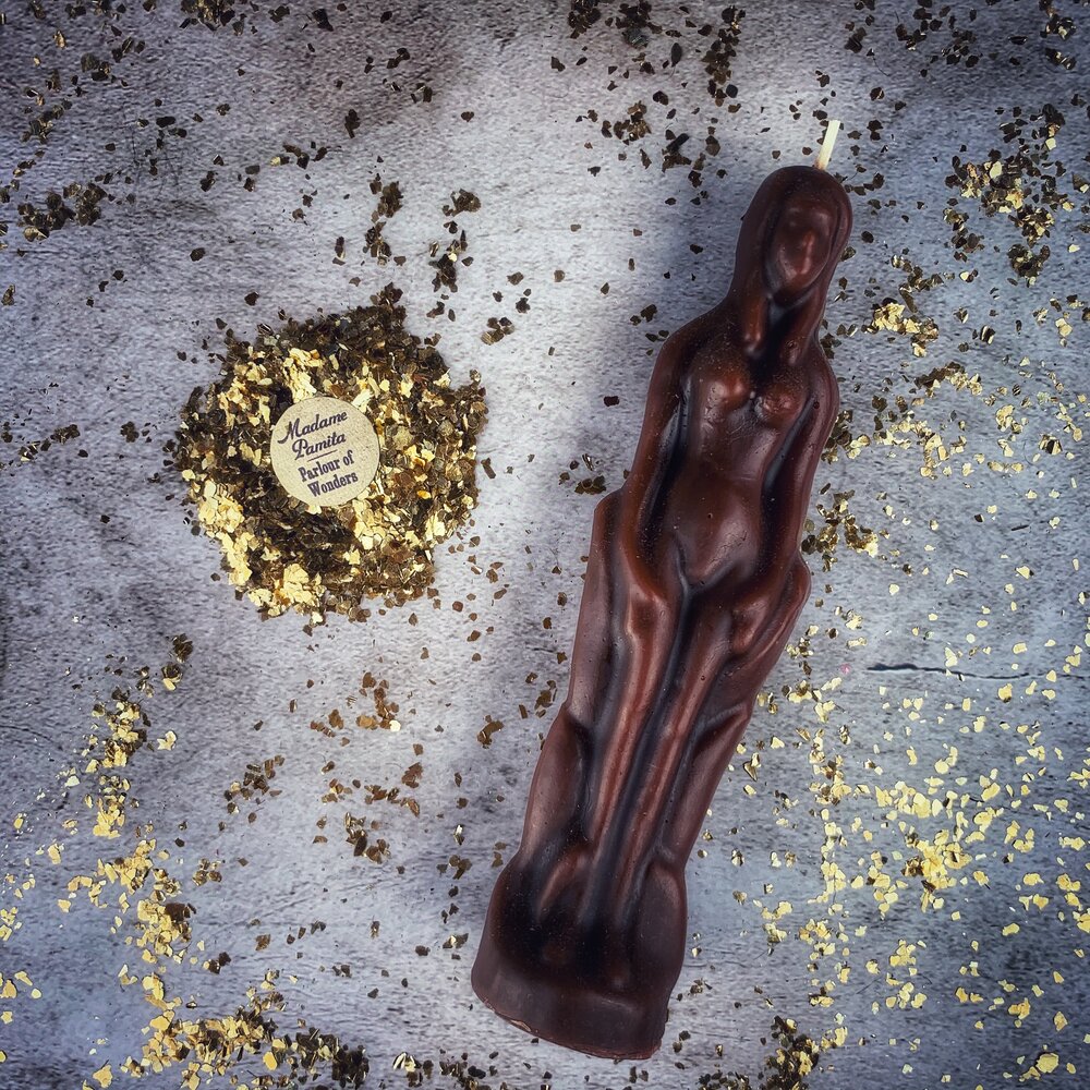Female Figural Candle Spell Kit - Sympathetic Magic & Personal Power