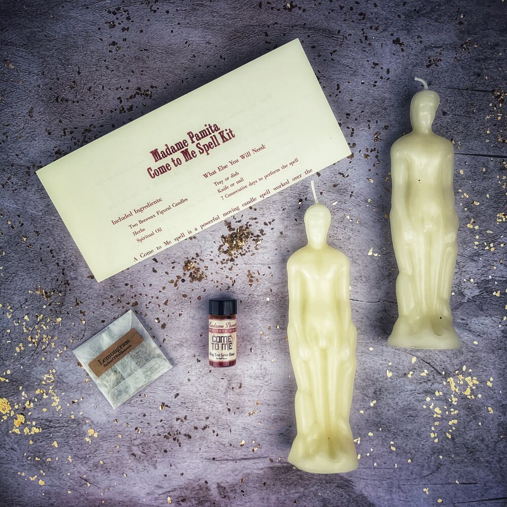 Come to Me Candle Spell Kit Male/Male - Attract Love & Passion