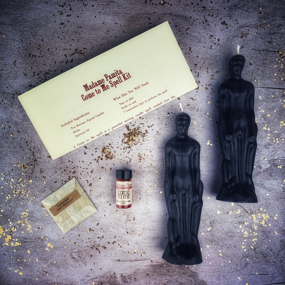 Come to Me Candle Spell Kit Male/Male - Attract Love & Passion