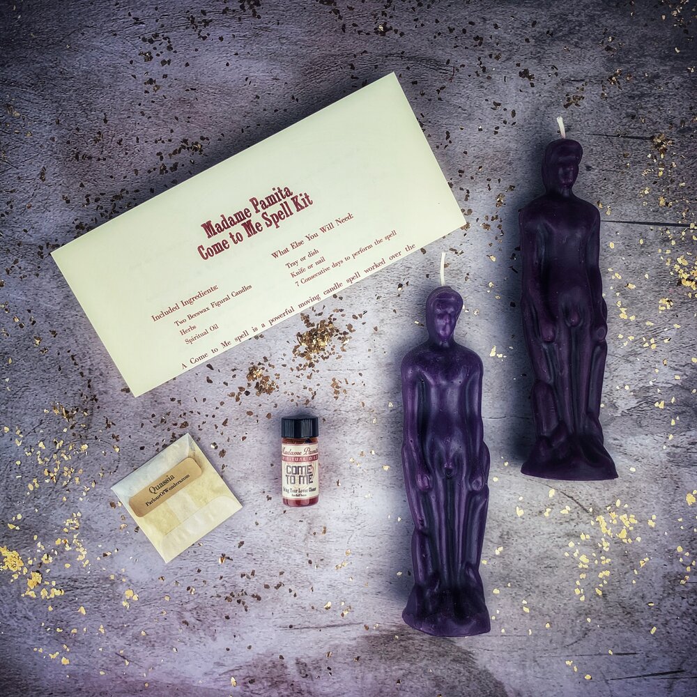 Come to Me Candle Spell Kit Male/Male - Attract Love & Passion