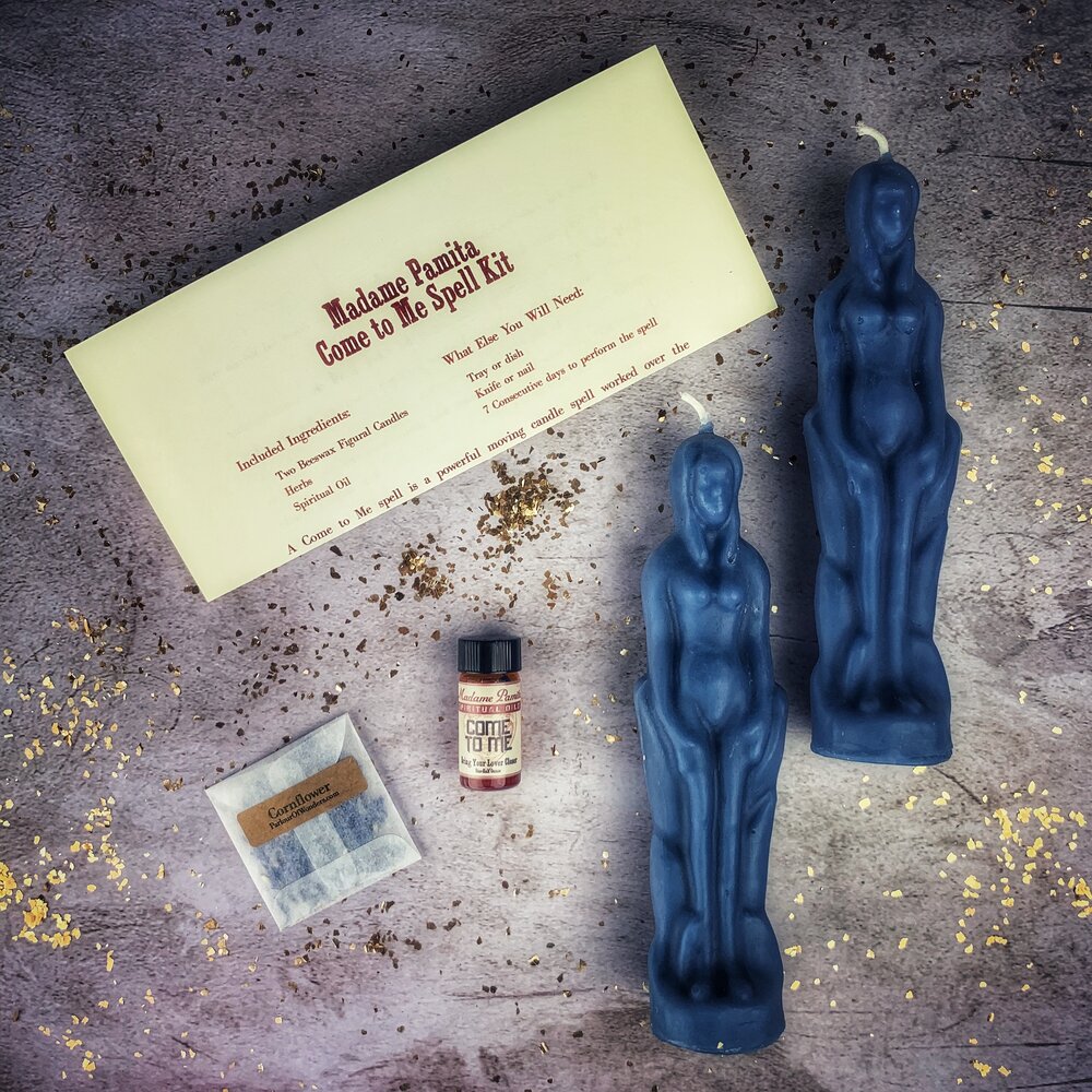 Come to Me Candle Spell Kit Female/Female - Attract Love & Passion