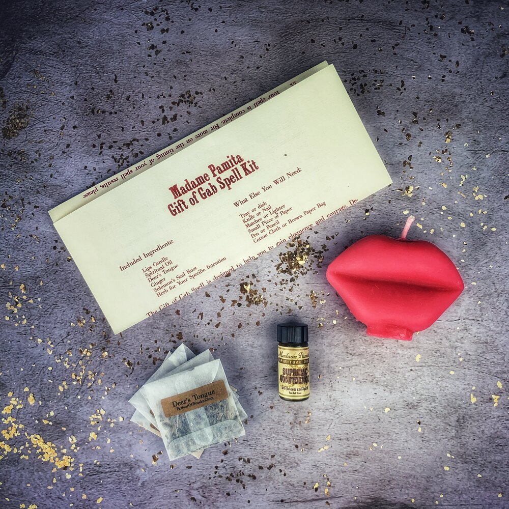 Gift of Gab Candle Spell Kit - Eloquent Speech & Powerful Communication