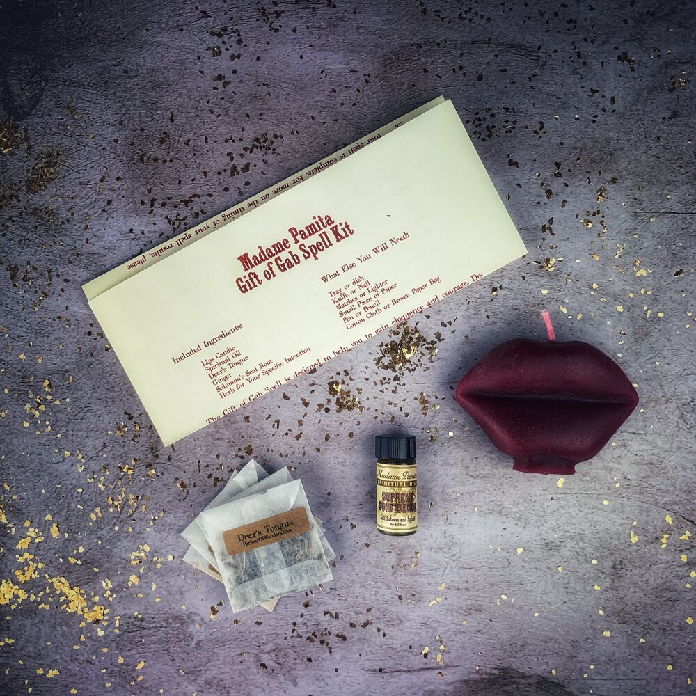 Gift of Gab Candle Spell Kit - Eloquent Speech & Powerful Communication